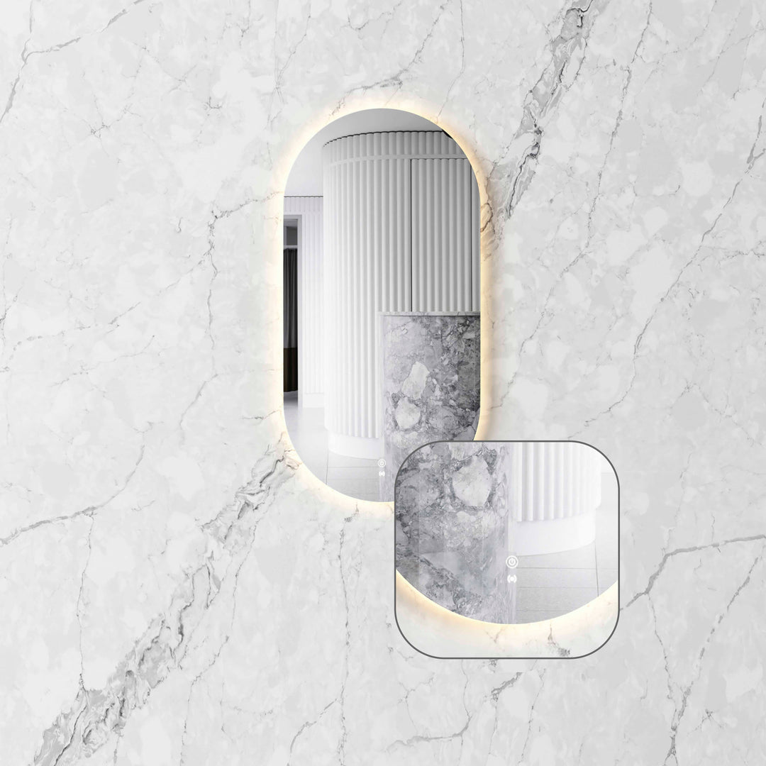 LED Noosa Frameless Mirror
