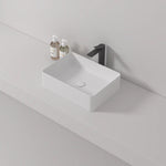 Load image into Gallery viewer, 500*360*140 White matte Cast Solid Surface Basin
