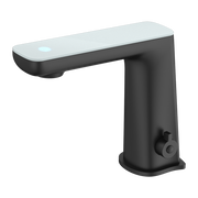 CLAUDIA SENSOR MIXER WITH WHITE TOP DISPLAY MATTE BLACK