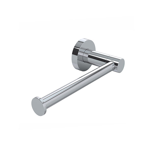 Round Toilet Roll Holder - Polished Chrome