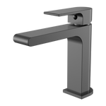 Load image into Gallery viewer, BIANCA BASIN MIXER STRAIGHT SPOUT GUN METAL
