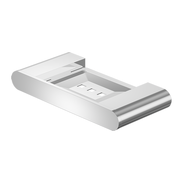 BIANCA SOAP DISH HOLDER CHROME