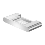 BIANCA SOAP DISH HOLDER CHROME