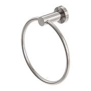 MECCA HAND TOWEL RING BRUSHED NICKEL