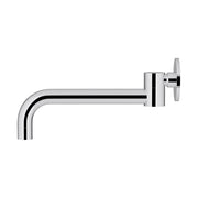 Round Swivel Wall Spout - Polished Chrome