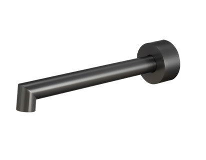 CADDENCE Series Brushed Gun Metal Grey Bathtub/Basin Wall Spout