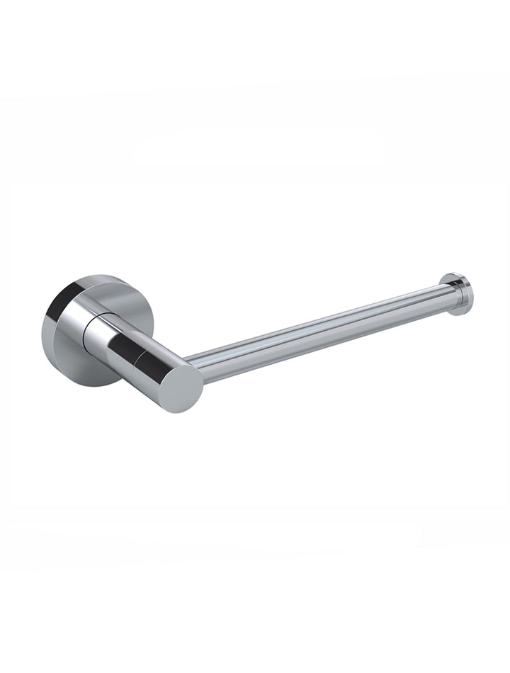 Round Toilet Roll Holder - Polished Chrome