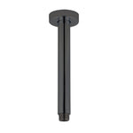 Load image into Gallery viewer, Round Black Ceiling Shower Arm 200mm
