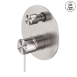 Load image into Gallery viewer, MECCA SHOWER MIXER WITH DIVERTOR BRUSHED NICKEL
