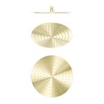 Load image into Gallery viewer, Zen SS316L 300mm Round Shower Head Brushed Gold
