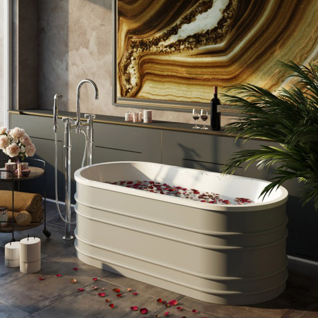 BelBagno Bucciano free standing bath