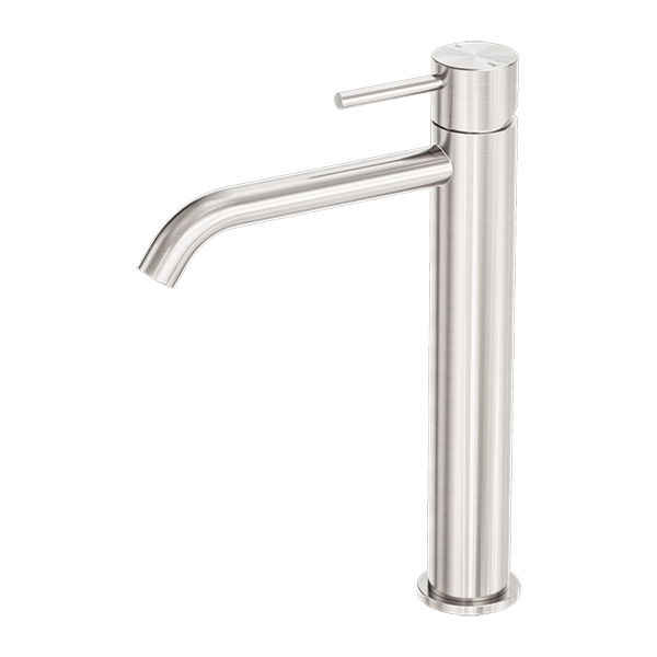 Zen SS316L Tall Basin Mixer Brushed Nickel