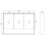 Load image into Gallery viewer, Byron Natural Oak Shaving Cabinet
