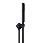 Load image into Gallery viewer, Round Hand Shower on Swivel Bracket - Matte Black

