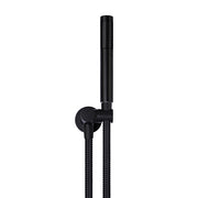 Round Hand Shower on Swivel Bracket - Matte Black