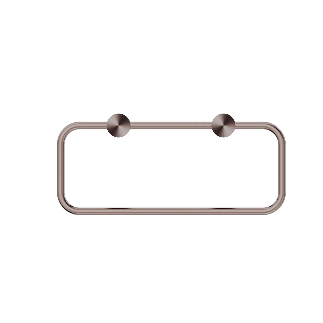 NEW MECCA TOWEL RING BRUSHED BRONZE