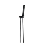 Load image into Gallery viewer, SQUARE SHOWER ON BRACKET MATTE BLACK
