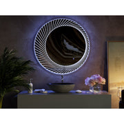 Bucciano Round LED Bathroom Wall Mirror