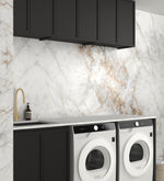 Load image into Gallery viewer, Laundry Kit 1960A Hampshire Black with Natural Carrara Marble Top
