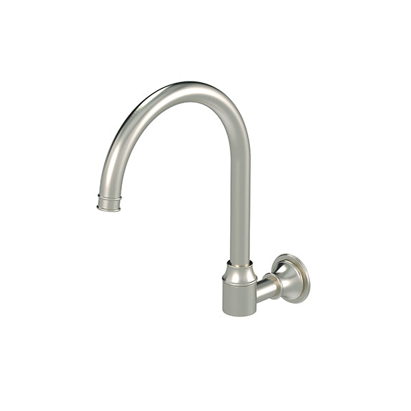 Harrington Wall Spout - PVD Brushed Nickel