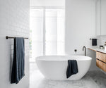 Load image into Gallery viewer, Round Guest Towel Rail - Shadow
