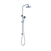 DOLCE ROUND TWIN SHOWER BOTTOM INLET CHROME