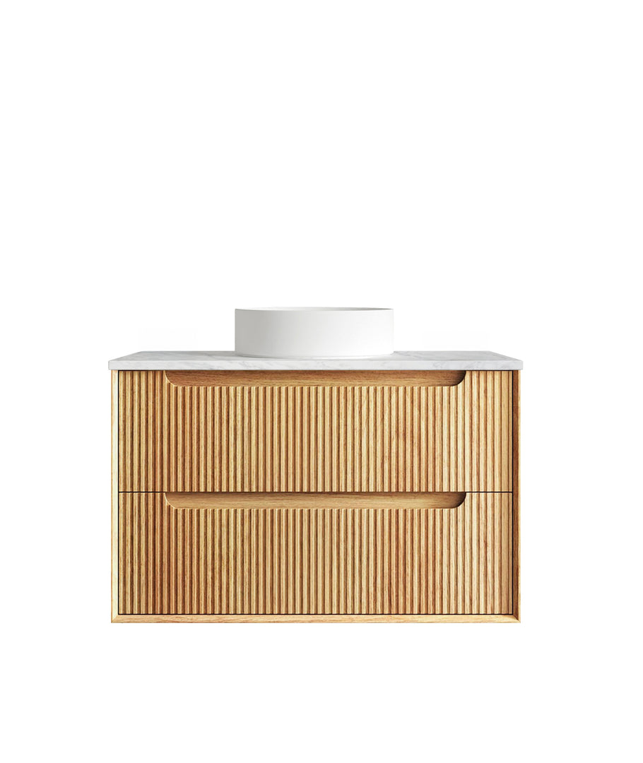 Byron Fluted with Stone Top