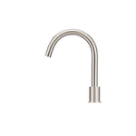 Load image into Gallery viewer, Round Hob Mounted Swivel Spout - PVD Brushed Nickel
