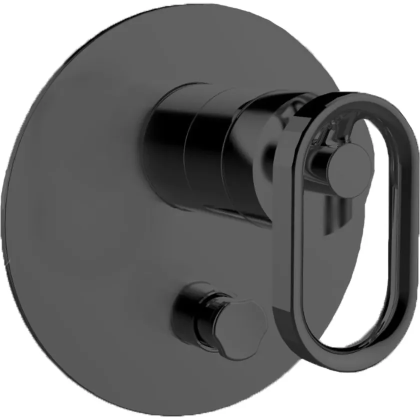 Components S/B w Diverter Thin Trim - Industrial Handle