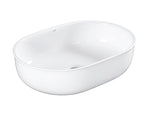 Load image into Gallery viewer, Bronte Oval 500x350x130 Gloss White Basin
