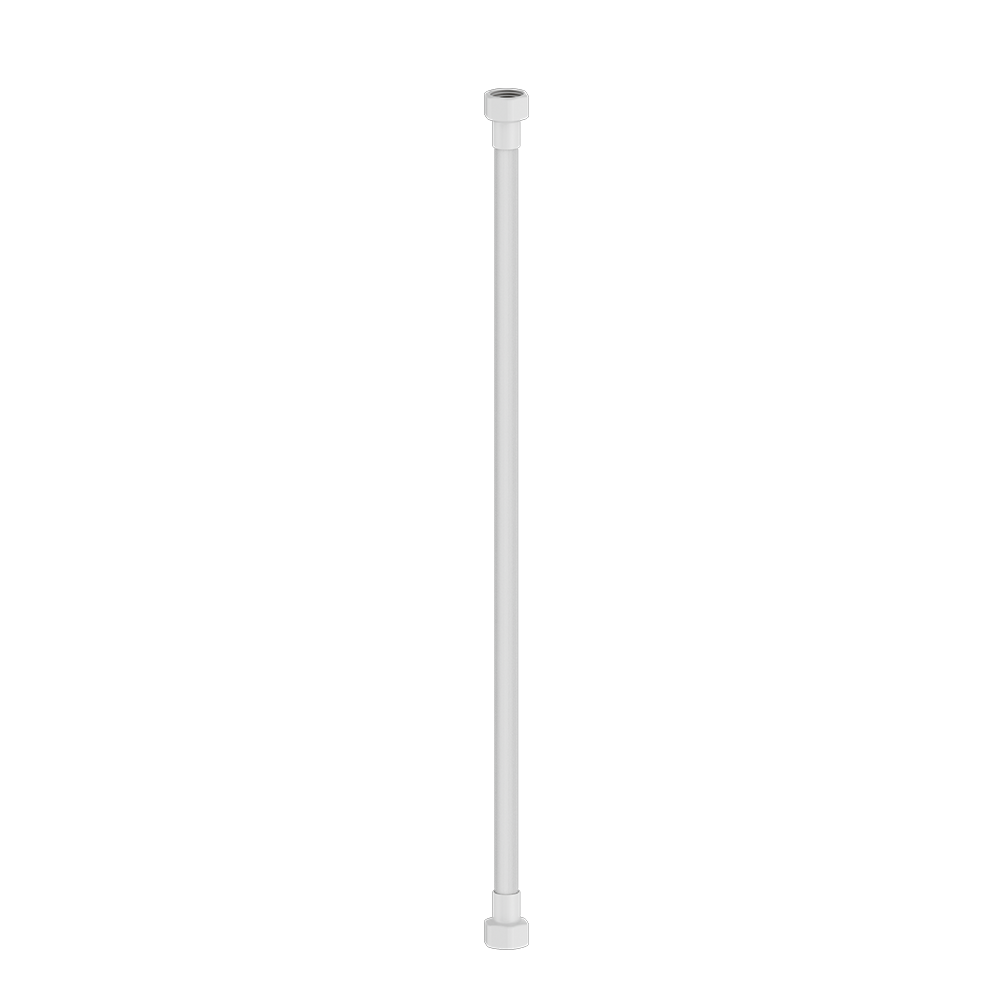 500MM PREMIUM G1/2 FEMALE?FLEXIBLE WATER? CONNECTOR HOSE MATTE WHITE