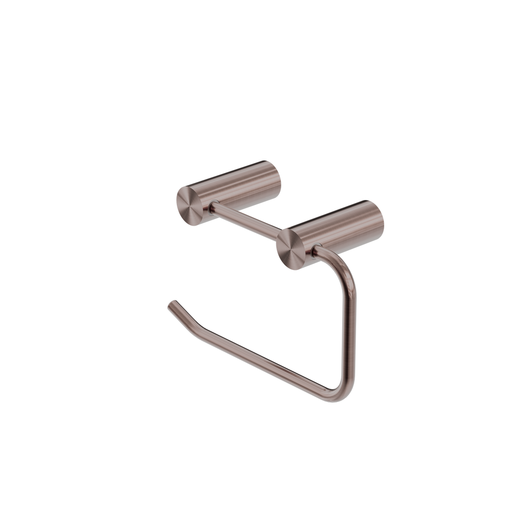 NEW MECCA TOILET ROLL HOLDER BRUSHED BRONZE