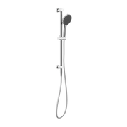 MECCA SHOWER RAIL WITH AIR SHOWER II CHROME