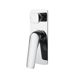 Load image into Gallery viewer, AU Series Square Chrome Wall Mixer with Diverter
