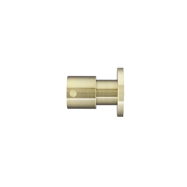 Round Quarter Turn Wall Top Assemblies - PVD Tiger Bronze
