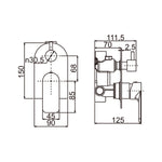 Load image into Gallery viewer, Persano Matte Black Mixer Diverter
