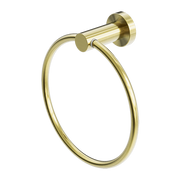 MECCA HAND TOWEL RING BRUSHED GOLD
