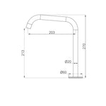 Load image into Gallery viewer, Serenity Bath/Kitchen Edge Spout Brushed Nickel
