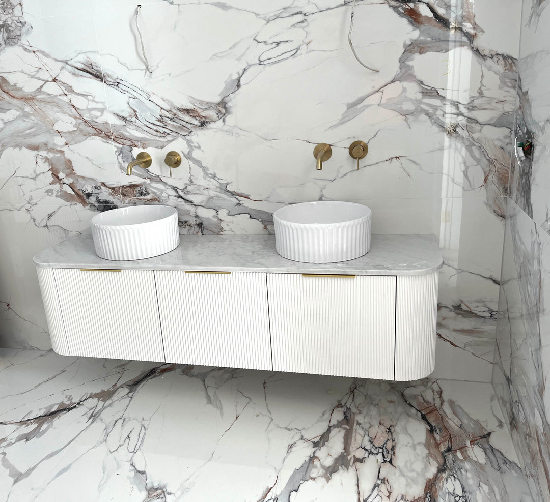Bondi White with Stone Top