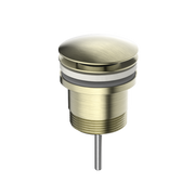 UNIVERSAL POP UP WASTE AGED BRASS