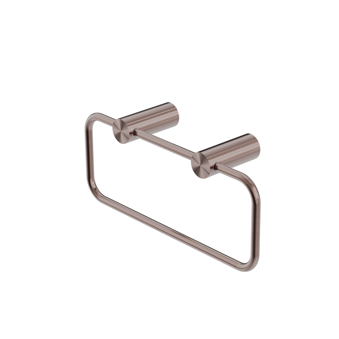 NEW MECCA TOWEL RING BRUSHED BRONZE
