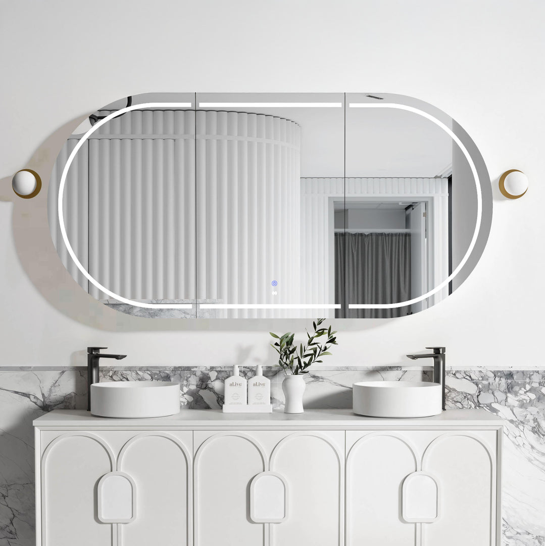 LED Bondi 1800x900 Shaving Cabinet