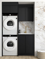 Load image into Gallery viewer, Laundry Kit 1305C Hampshire Black with Matte White Top
