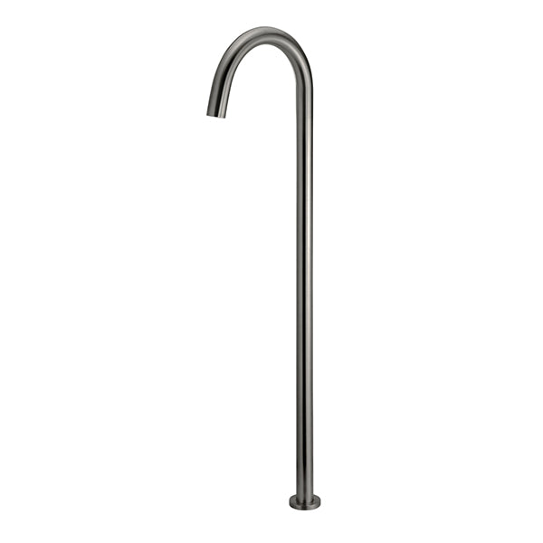 Round Freestanding Bath Spout - Shadow