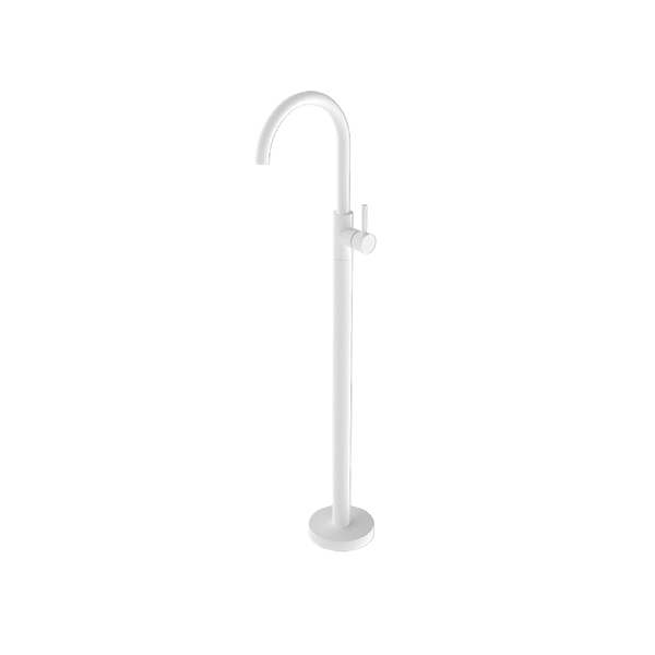 MECCA FREESTANDING BATH MIXER MATTE WHITE