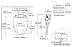 Load image into Gallery viewer, Kohler Electronic Bidet Seat with remote Control C3-255
