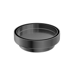 Load image into Gallery viewer, 130MM ROUND TILE INSERT FLOOR WASTE 100MM OUTLET GUN METAL
