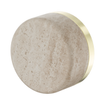 Load image into Gallery viewer, Serenity Progressive Shower Mixer With Rome Travertine Handle Brushed Gold
