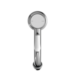 Load image into Gallery viewer, YORK STRAIGHT BASIN MIXER WITH WHITE PORCELAIN LEVER CHROME
