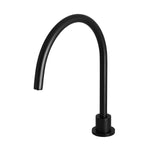 Load image into Gallery viewer, Round High-Rise Swivel Hob Spout - Matte Black
